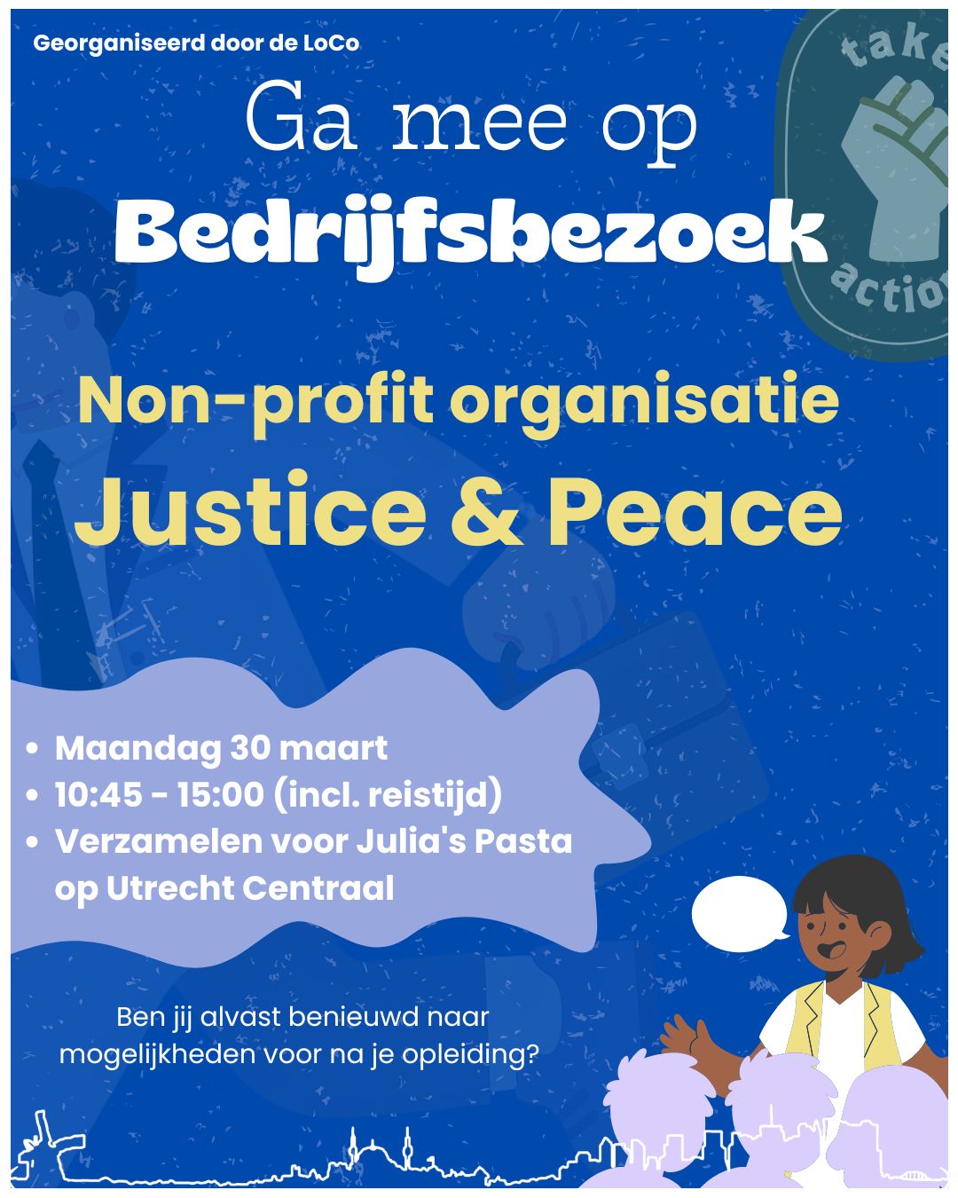 Bedrijfsbezoek aan Justice & Peace