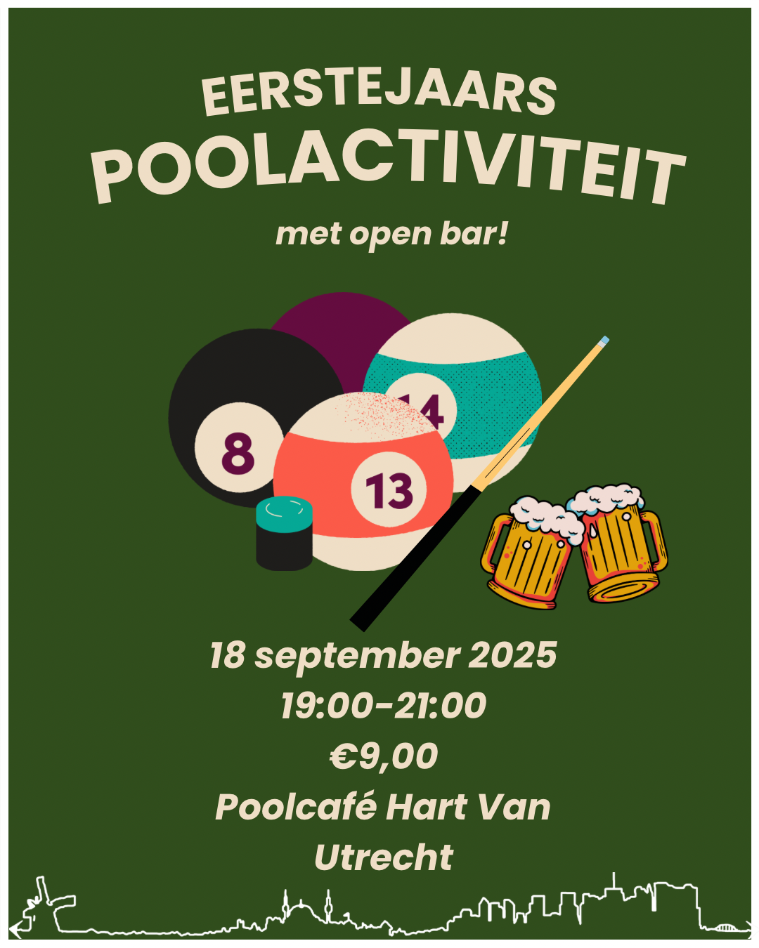 Eerstejaars Poolactiviteit!