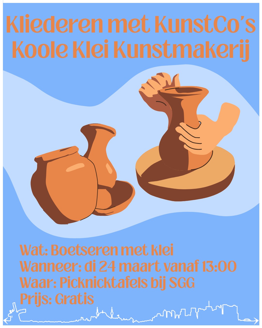 Kliederen met KunstCo's Koole Klei Kunstmakerij